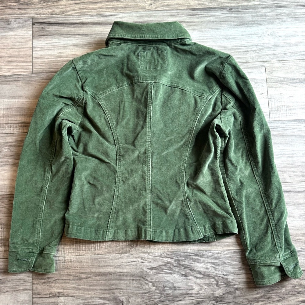 Live a Little Olive Corduroy Jacket - Picture 8 of 8